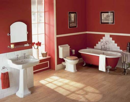 Dicas de decoracao de banheiro com banheira vitoriana Cheshire
