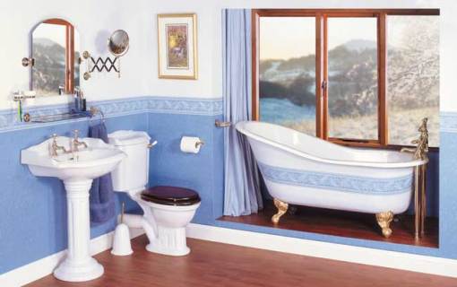 Dicas de decoracao de banheiro com banheira vitoriana Slipper